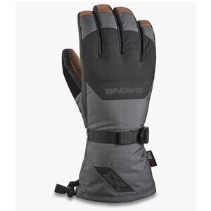 Dakine Leather Scout Gloves Mens Small Carbon Waterproof Ski Snow Brand New